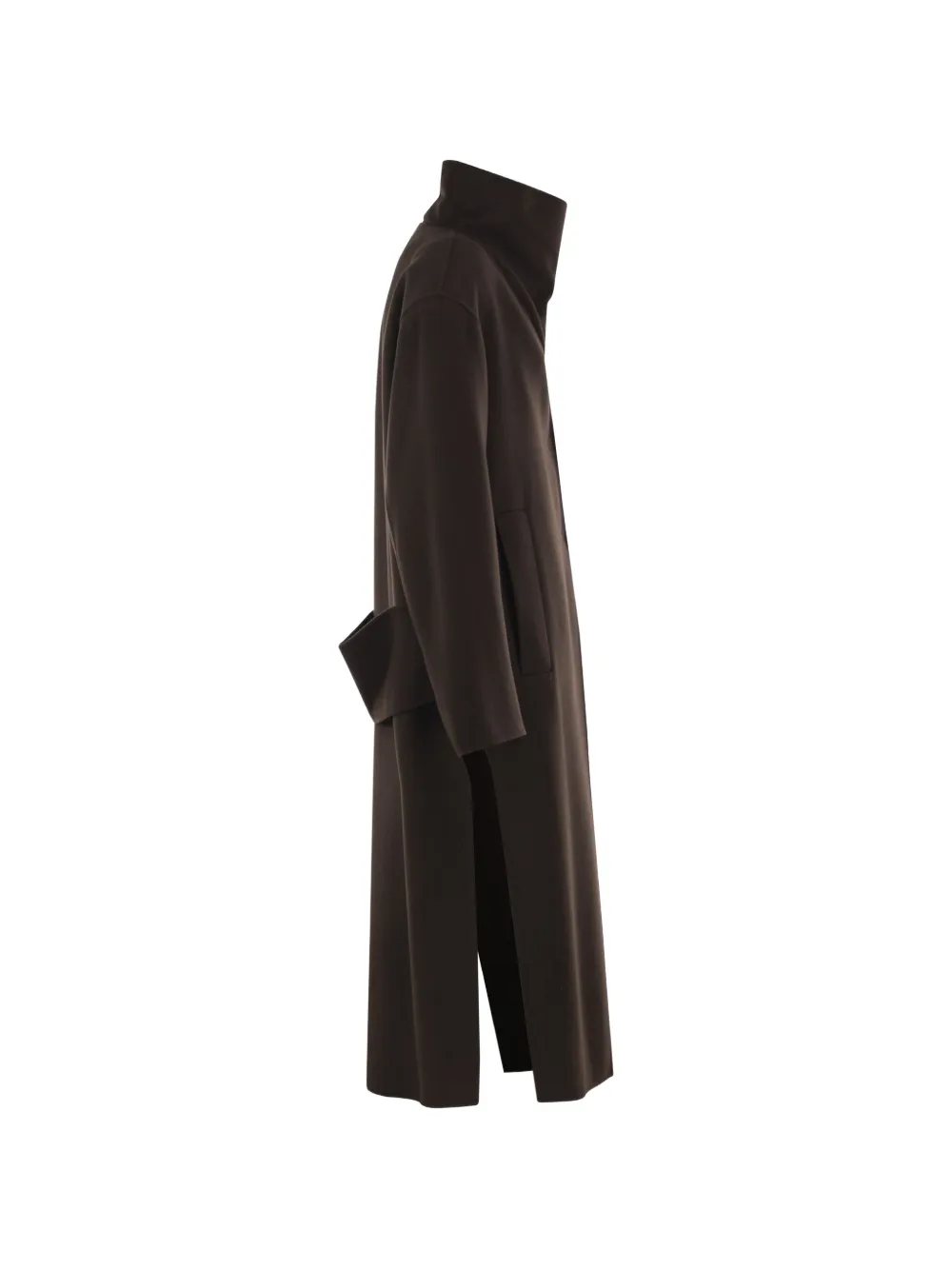Sportmax Mantel met dubbele rij knopen Bruin