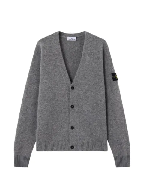 Stone Island 5100046 baby alpaca blend cardigan