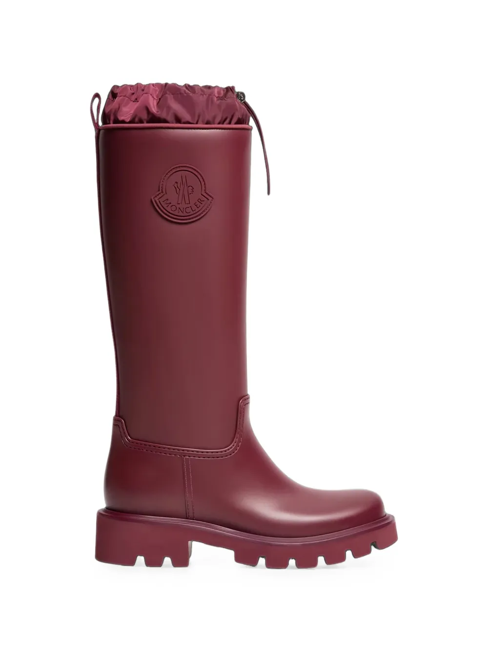 Moncler Kickstream rain boots - Rouge Moncler Kickstream rain boots - Rouge