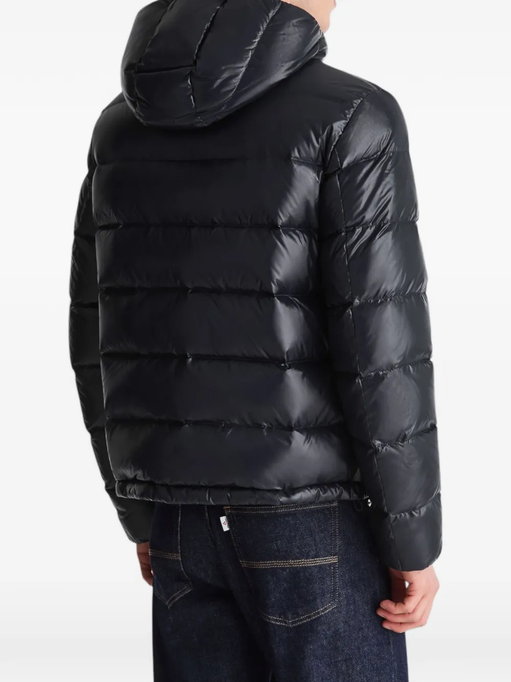 Peuterey Honova quilted hooded jacket Zwart