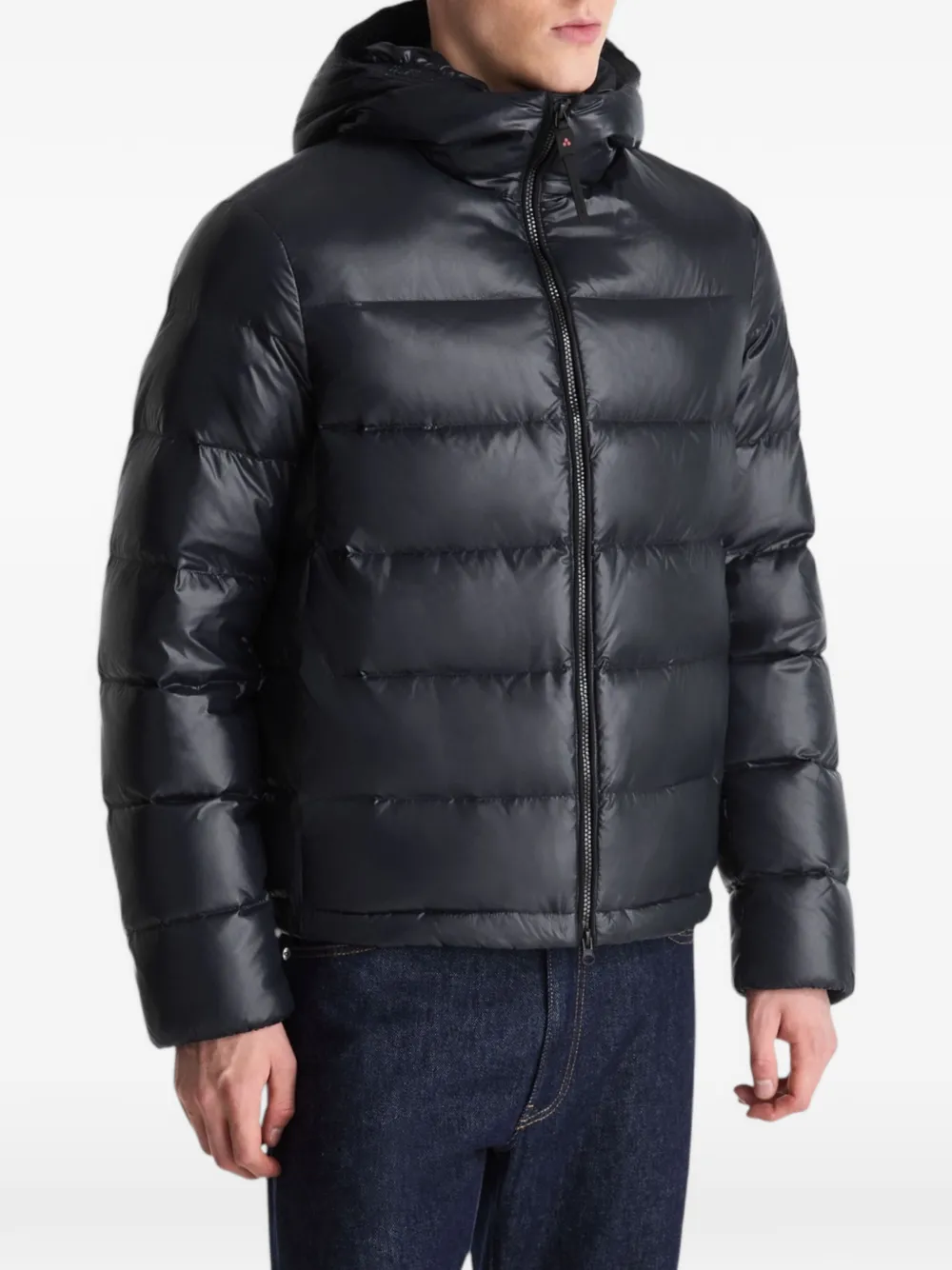 Peuterey Honova quilted hooded jacket Zwart