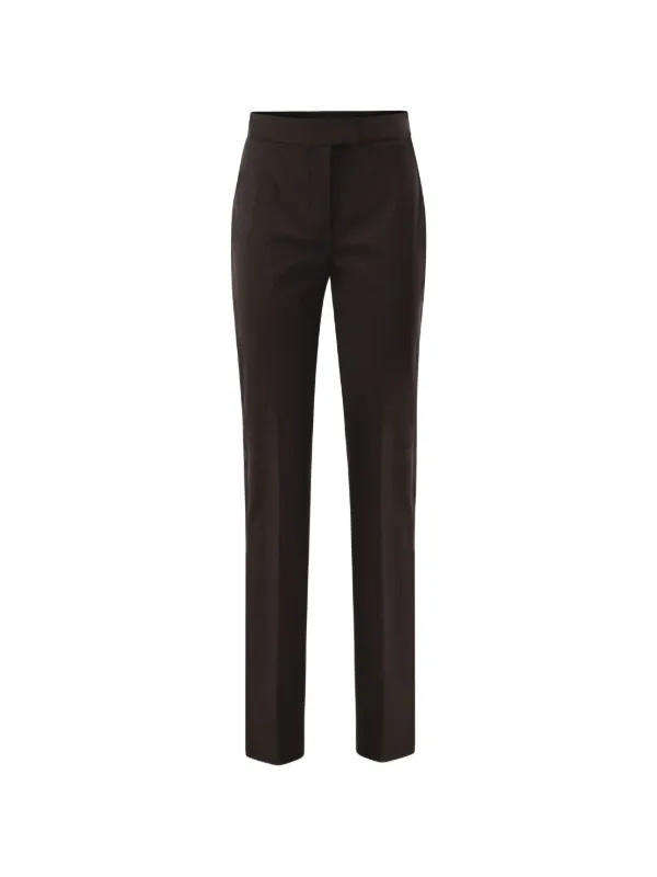 Sportmax Slim-fit Tailored Trousers in Black