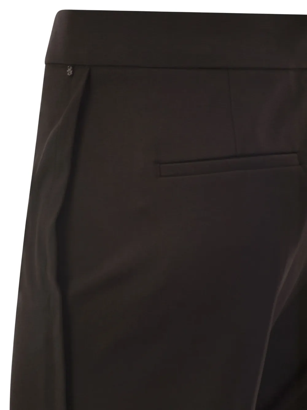 Sportmax Slim-fit Tailored Trousers in Black, view 4
