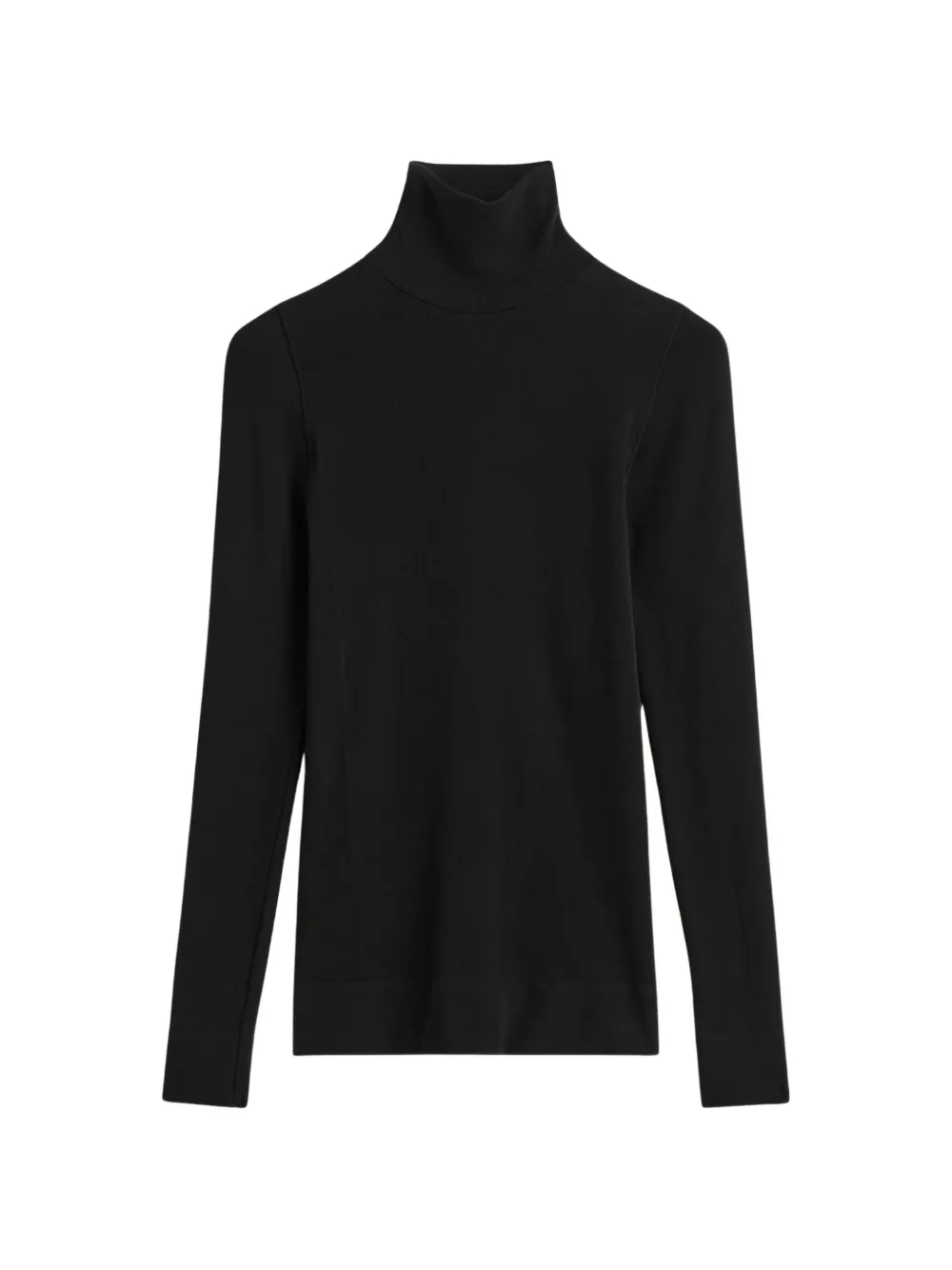 TOTEME roll-neck sweater Zwart
