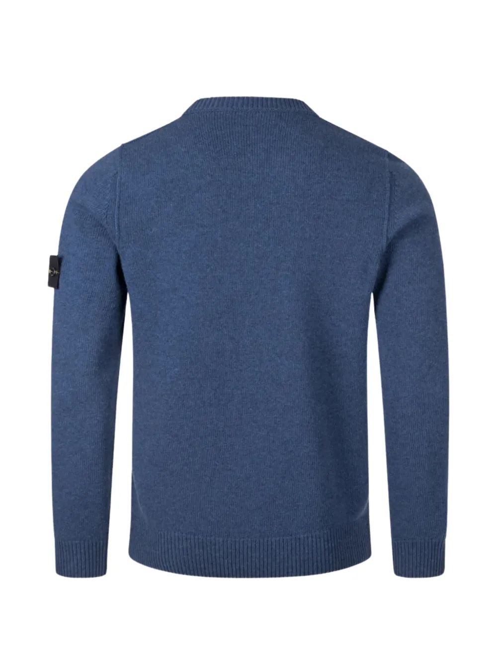 Stone Island 5100072 lamswollen trui Blauw