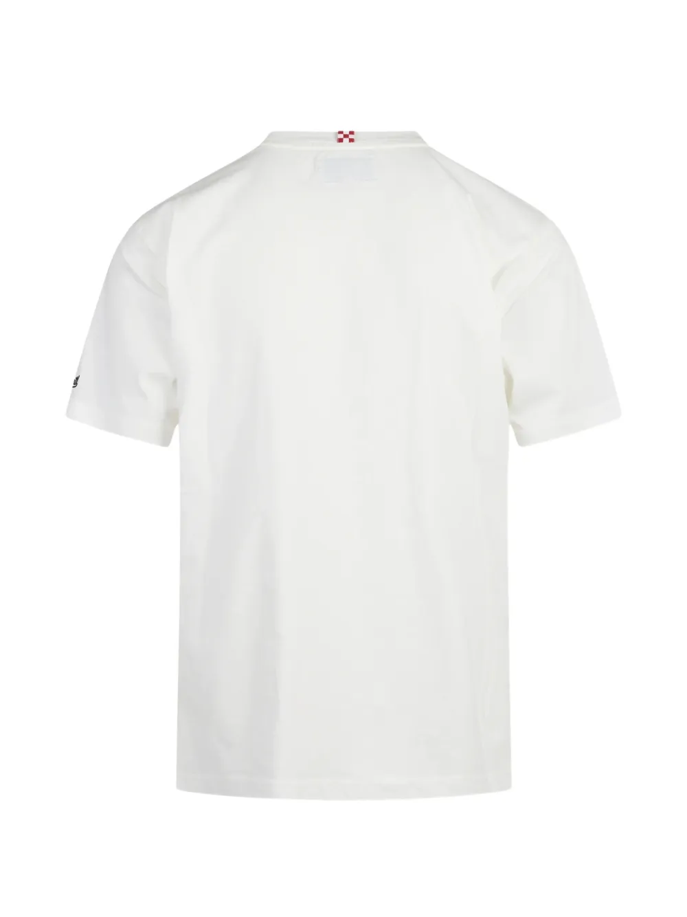 MC2 Saint Barth Gebroken wit Arnott katoenen T-shirt met Bollicine-print