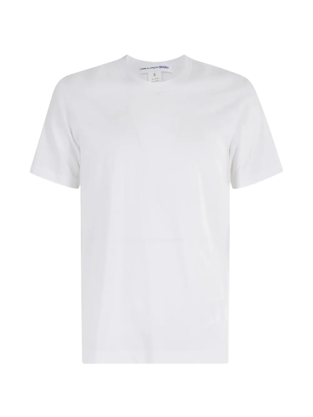 Comme Des Garçons Shirt logo-detail round-neck T-shirt - Bianco