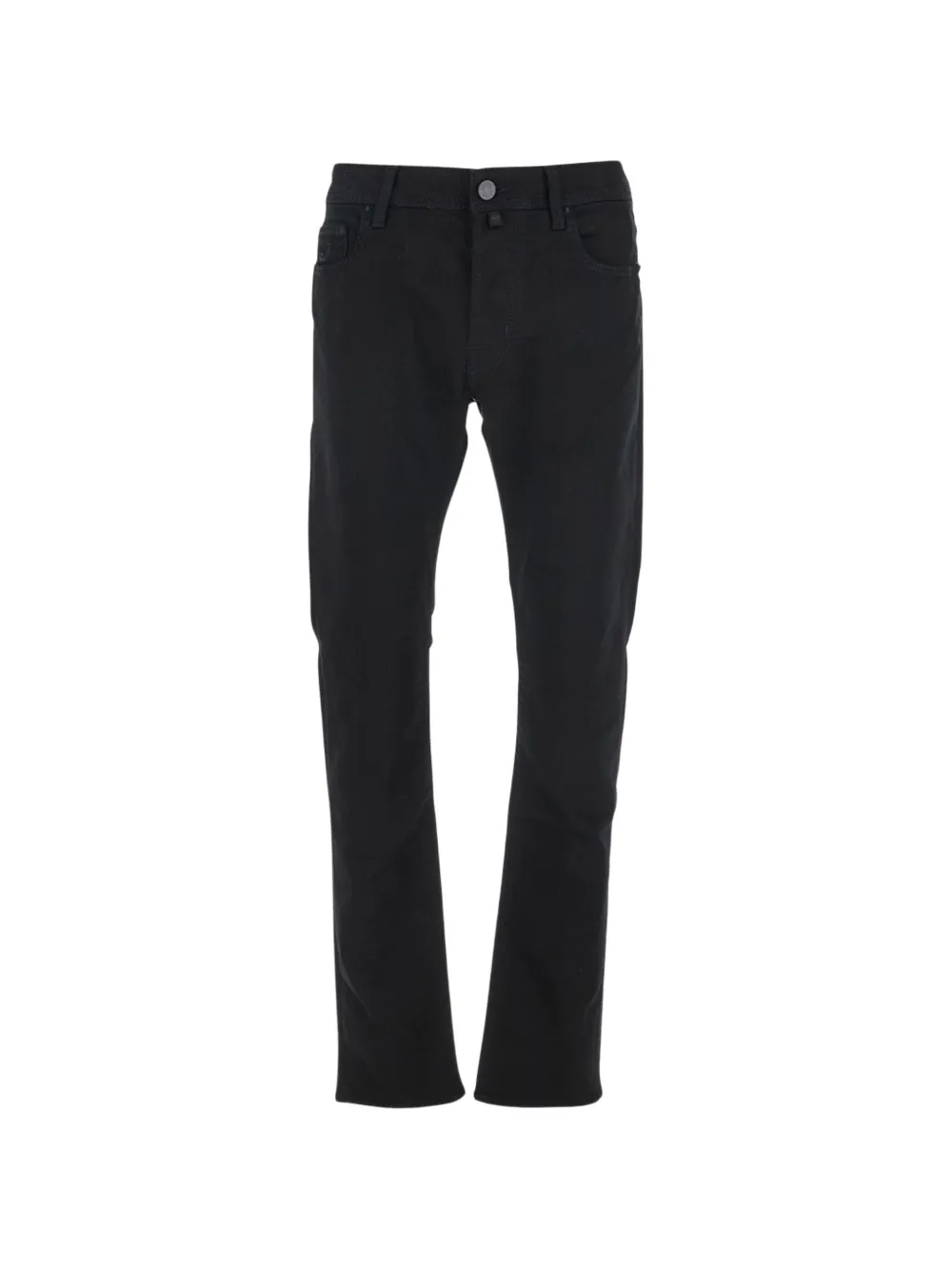 Jacob Cohën Bard logo-patch slim-cut jeans - Nero