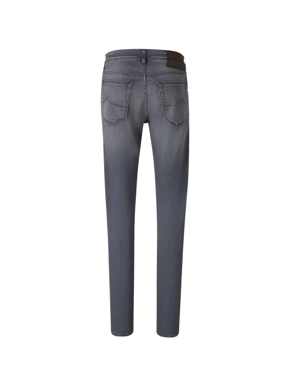 Jacob Cohën Slim-fit jeans met logopatch Grijs