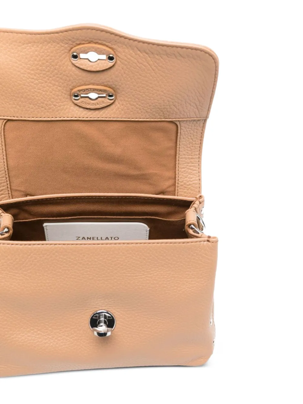 Zanellato Postina Baby leren mini-shopper Beige