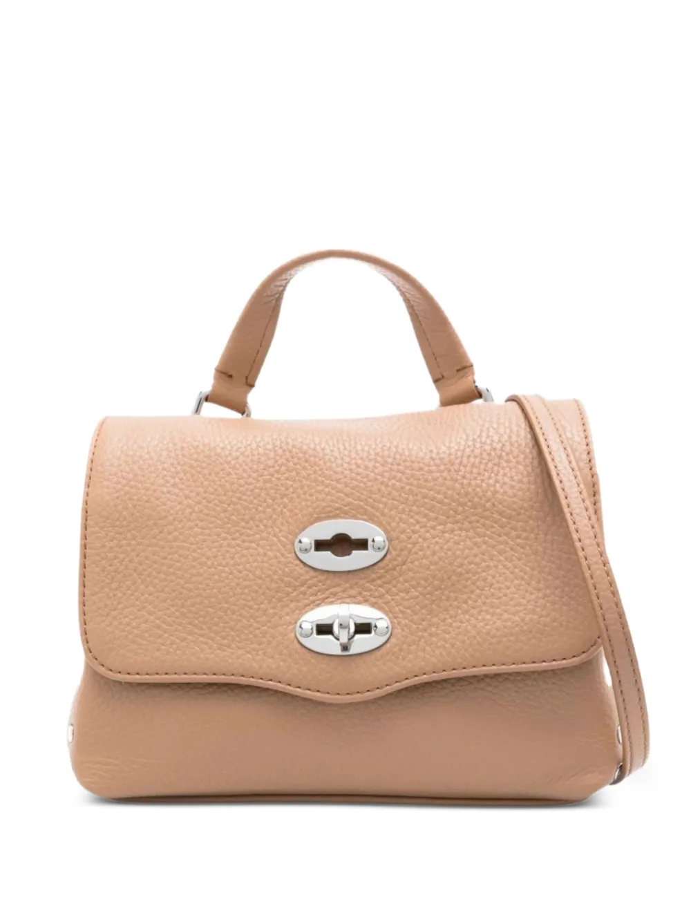 Zanellato Postina Baby leren mini-shopper Beige