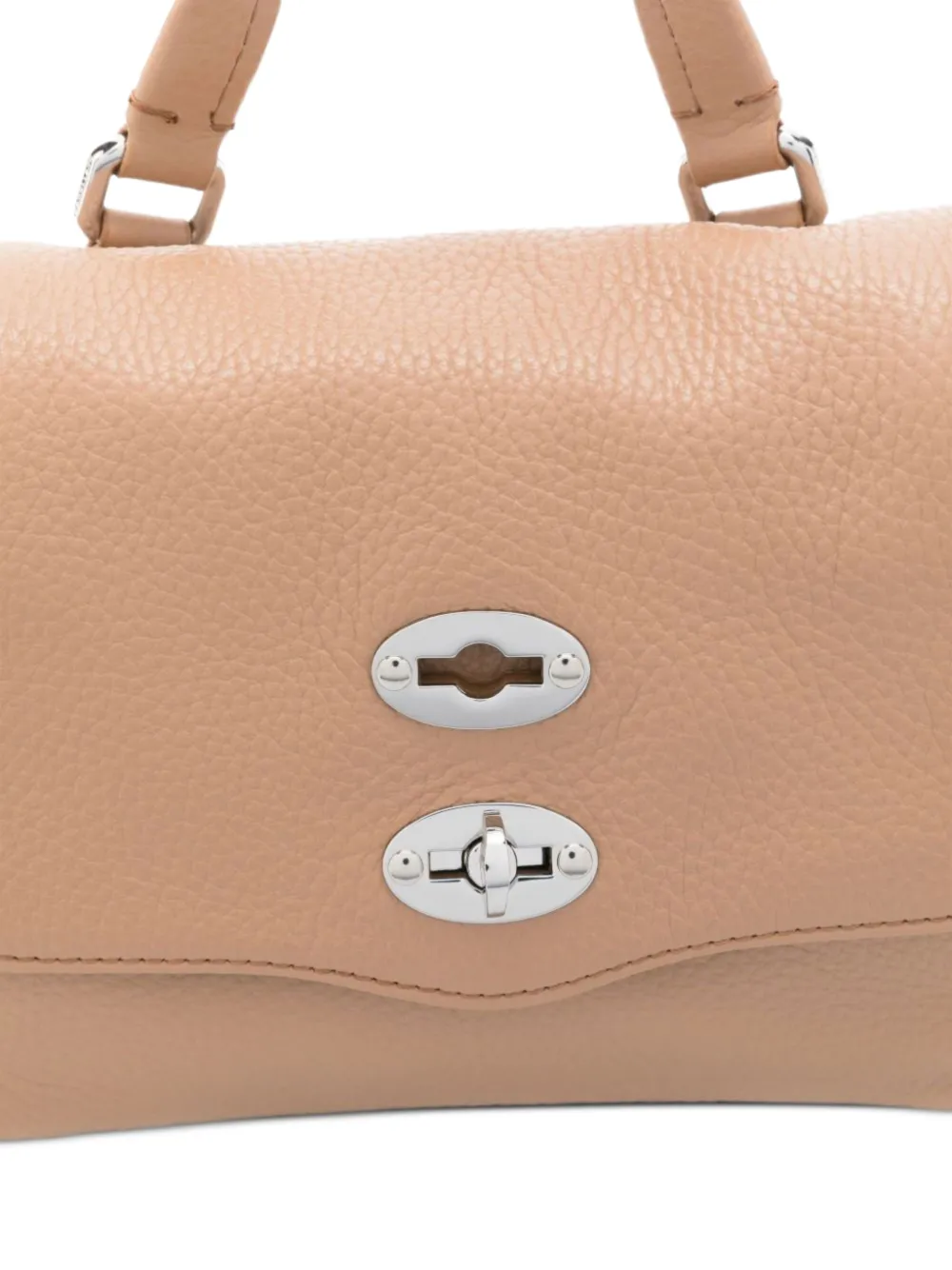 Zanellato Postina Baby leren mini-shopper Beige