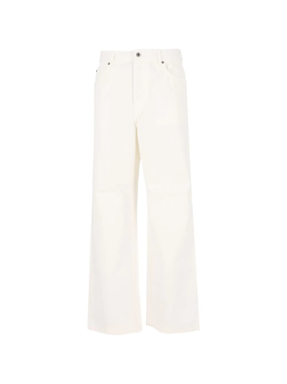 LOEWE Anagram-debossed jeans - Nude