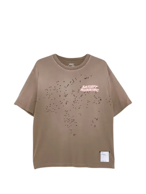 Satisfy MothTech distressed T-shirt