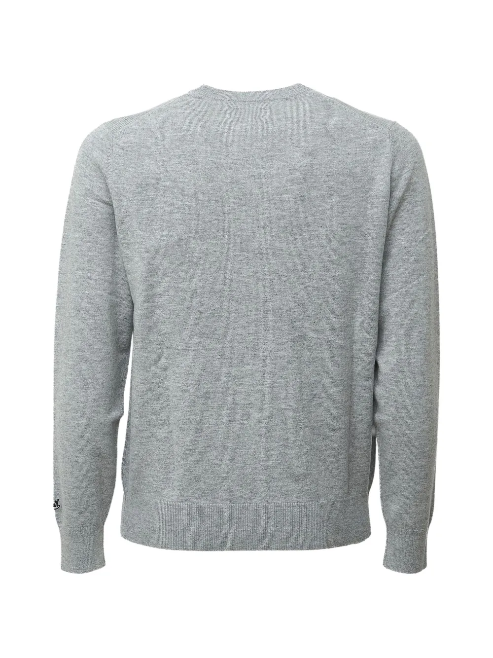 MC2 Saint Barth embroidered crew-neck sweater Grijs