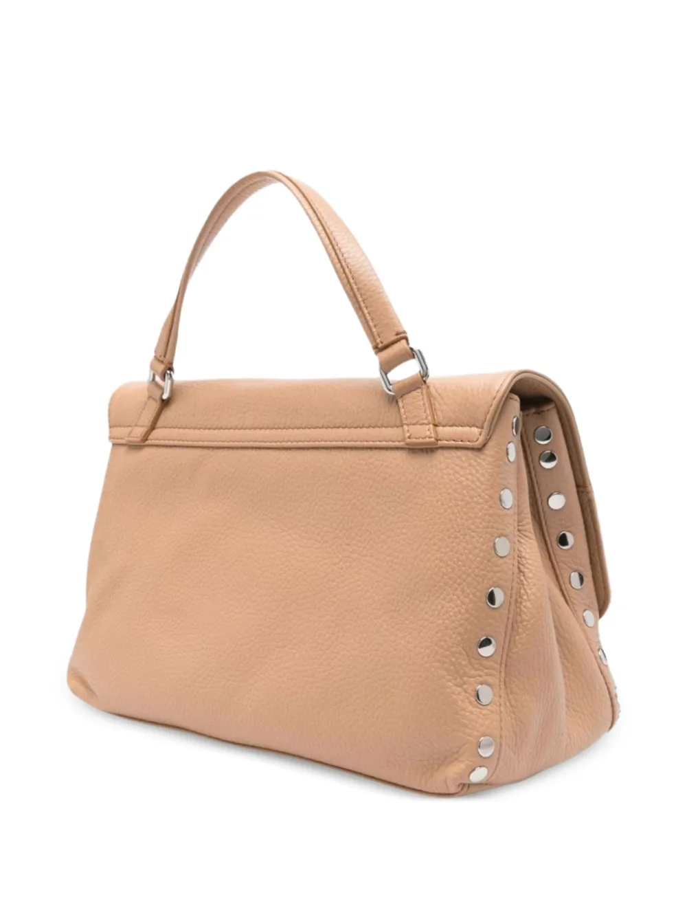 Zanellato Kleine Postina leren clutch Beige