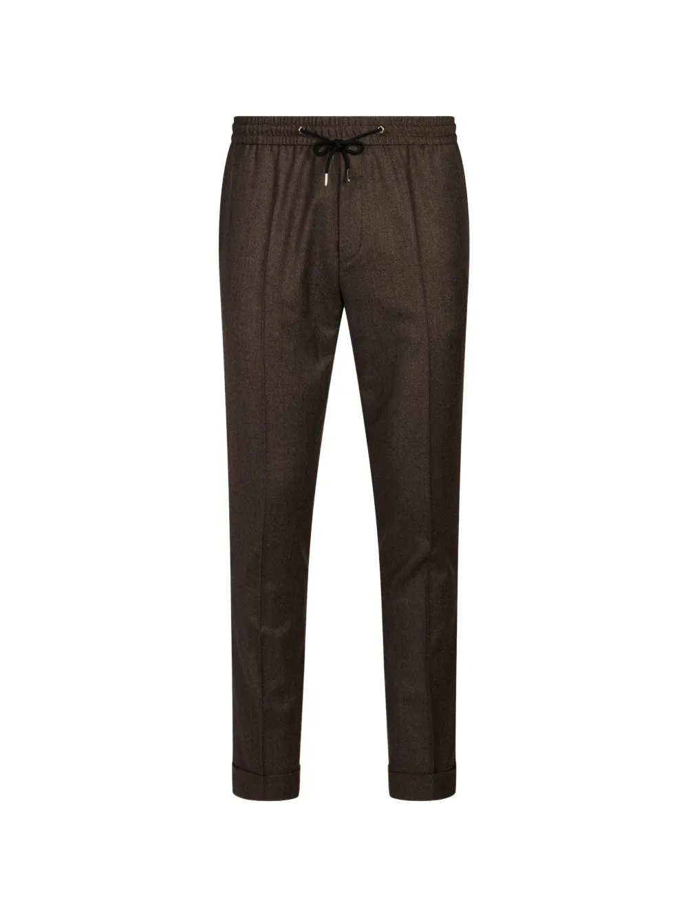 Paul Smith drawstring-waist cuffed-hem trousers Bruin