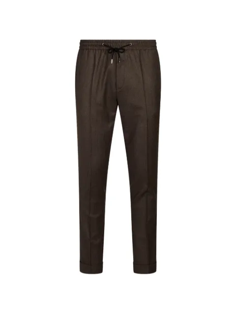 Paul Smith drawstring-waist cuffed-hem trousers