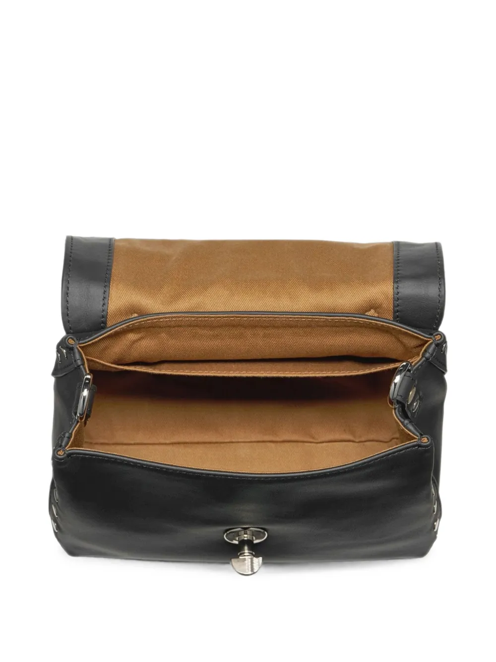 Zanellato Postina Baby leren clutch Zwart