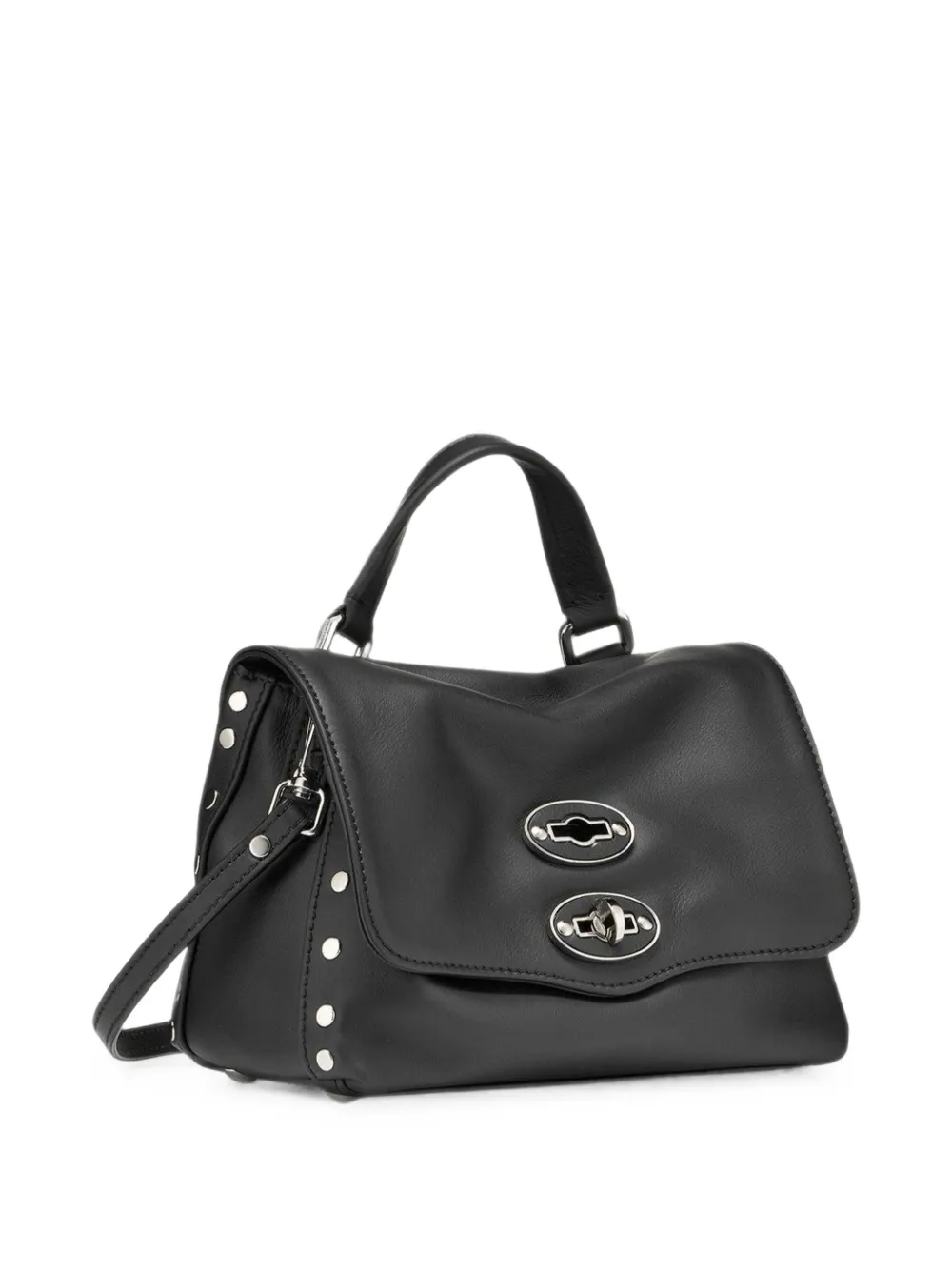 Zanellato Postina Baby leren clutch Zwart