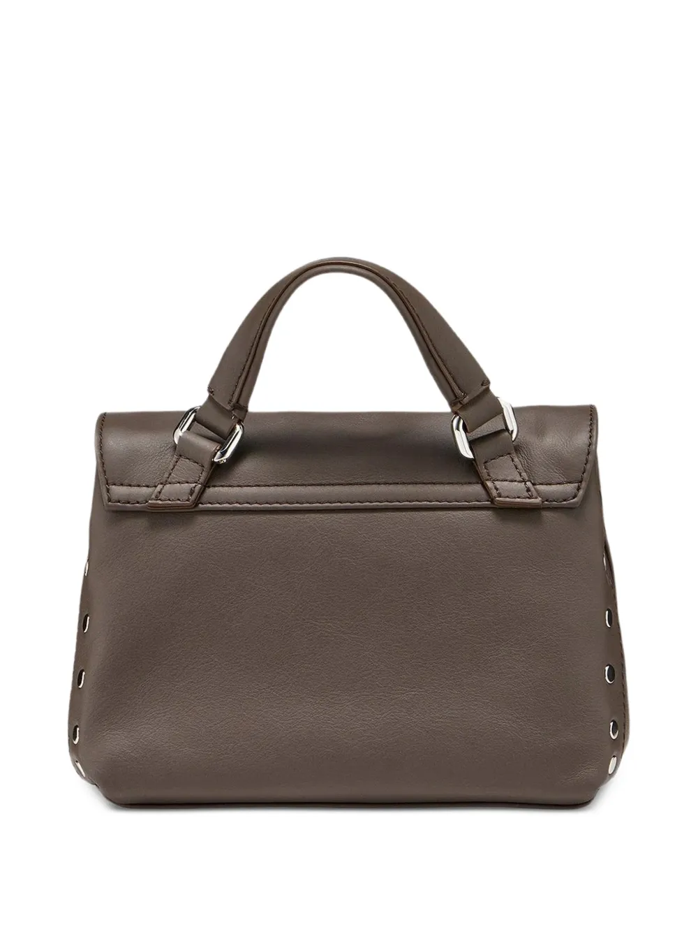 Zanellato baby Postina leather tote bag Bruin