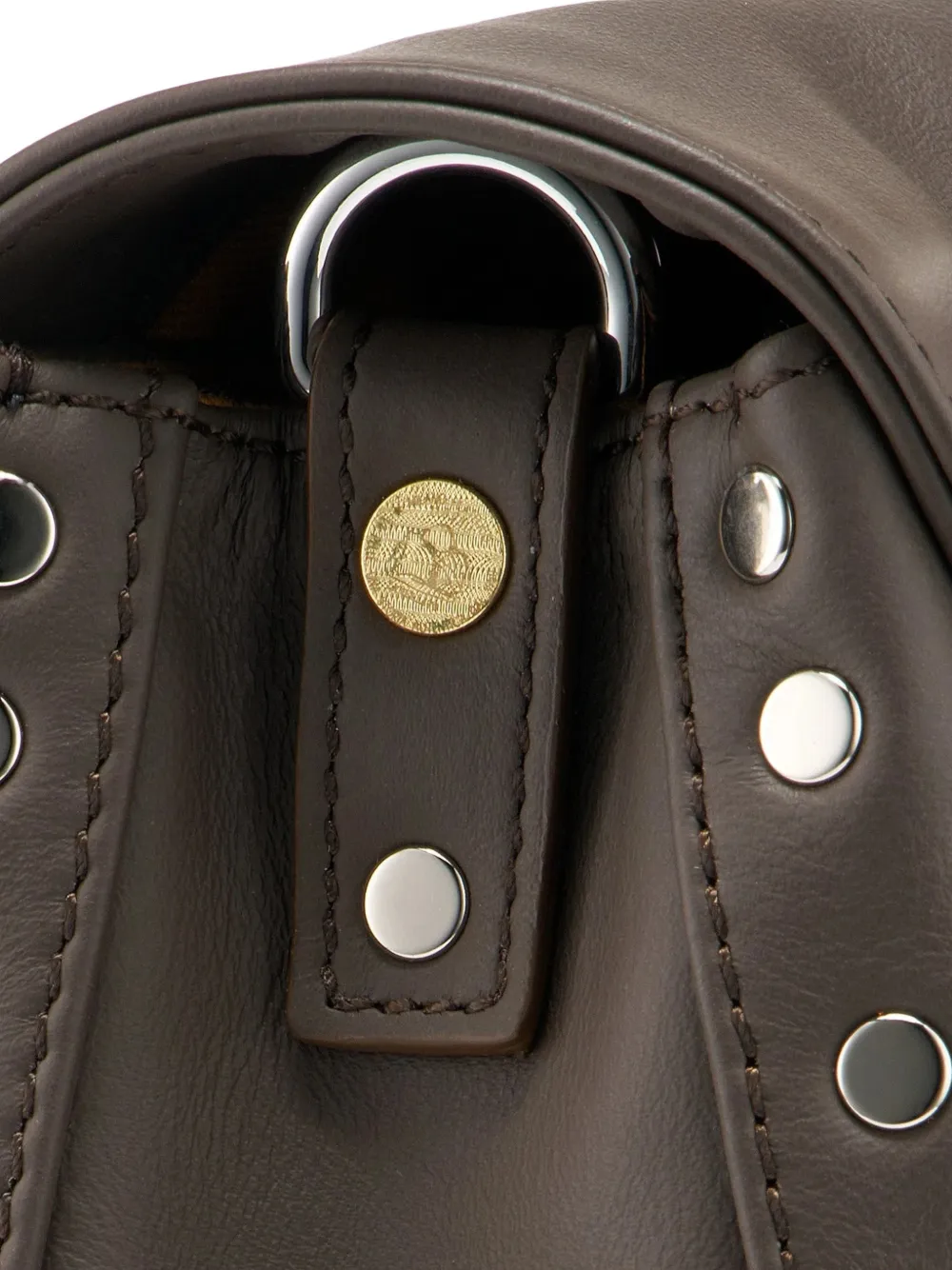 Zanellato baby Postina leather tote bag Bruin