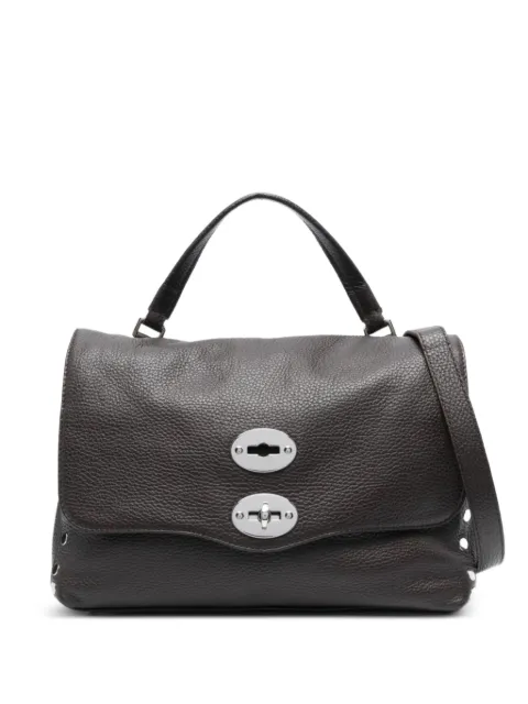 Zanellato Postina pebbled leather tote bag