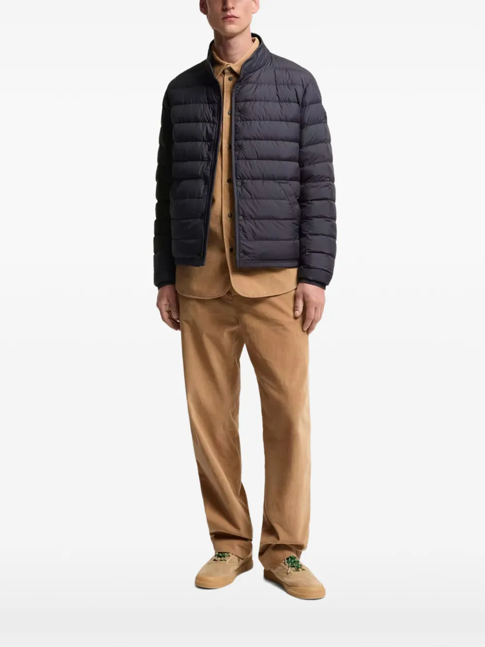 Moncler Clorin gewatteerd jack Blauw