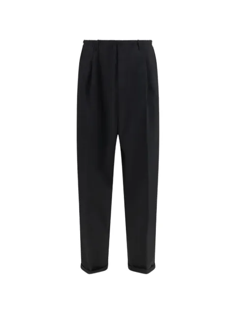 Magliano pleated turn-up trousers