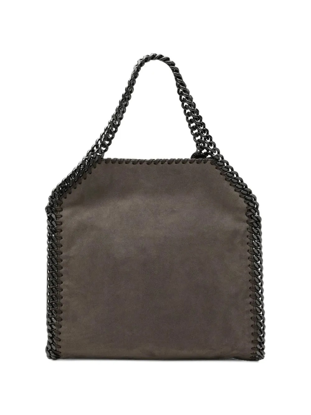 Stella McCartney mini Falabella chain-link tote bag Grijs