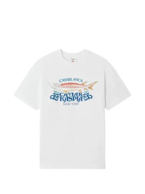 Casablanca camiseta con estampado gráfico New York de Casablanca x Caviar Kaspia