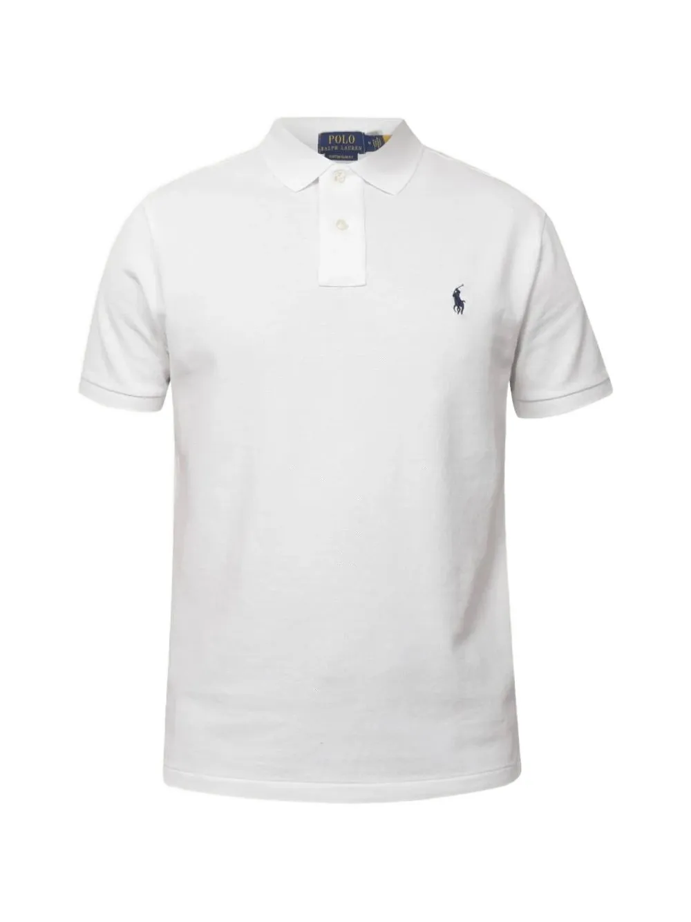 Polo Ralph Lauren logo-embroidered polo shirt - Bianco