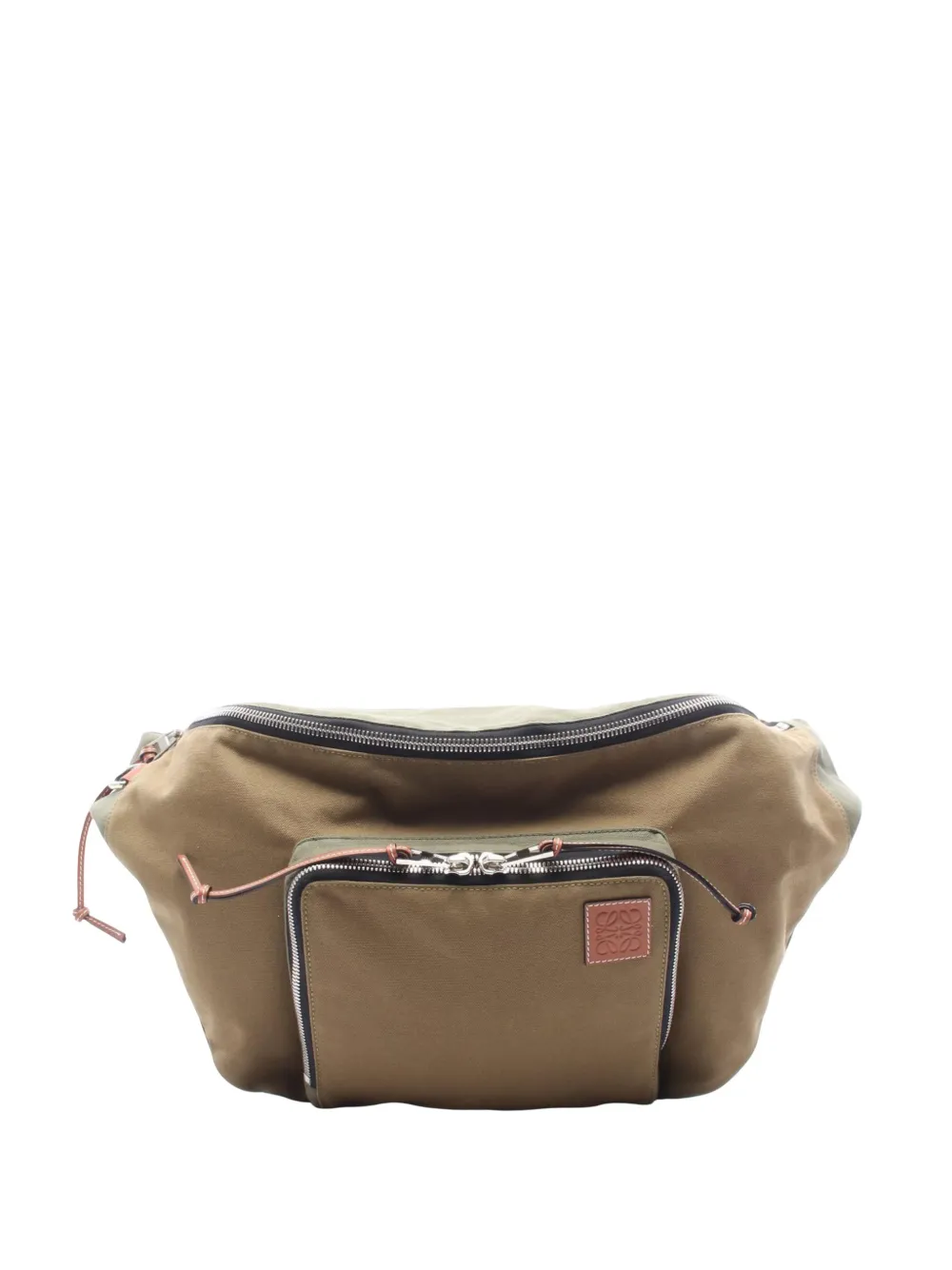 Loewe Pre-Owned sac banane Anagram Bumbag XL (2010-2026) - Marron Loewe Pre-Owned sac banane Anagram Bumbag XL (2010-2026) - Marron
