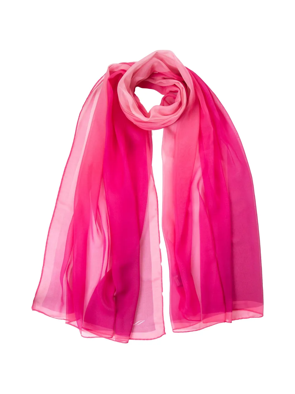 Elizabetta Sophia ombre silk scarf - Rosa