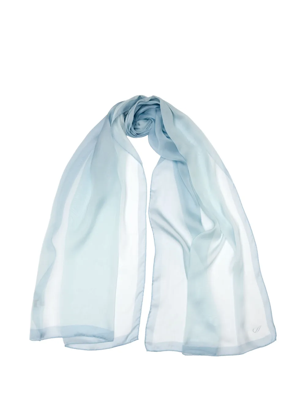 Elizabetta Sophia silk scarf - Blu