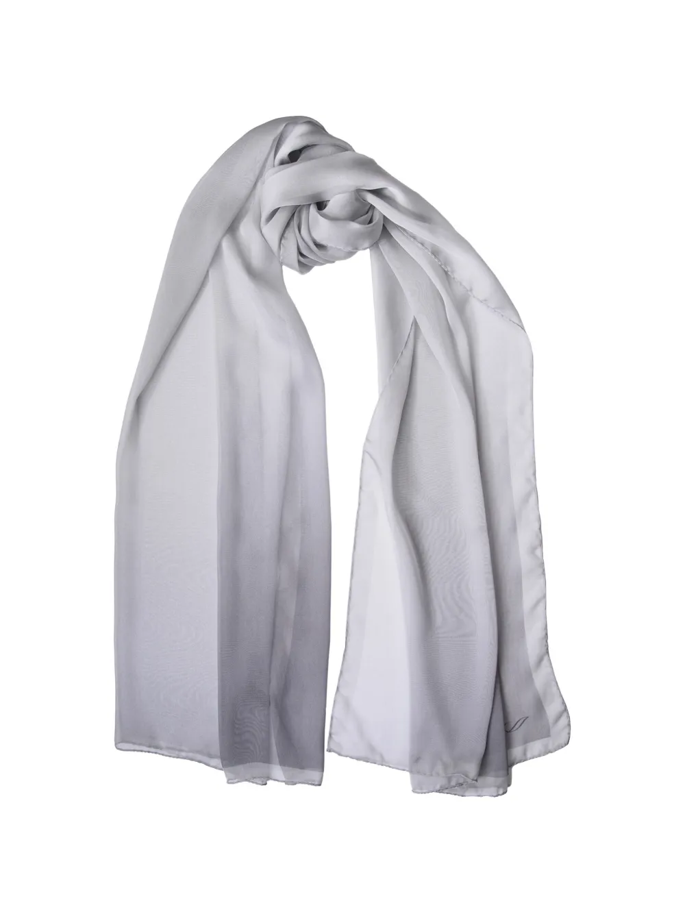 Elizabetta Sophia silk scarf - Grau