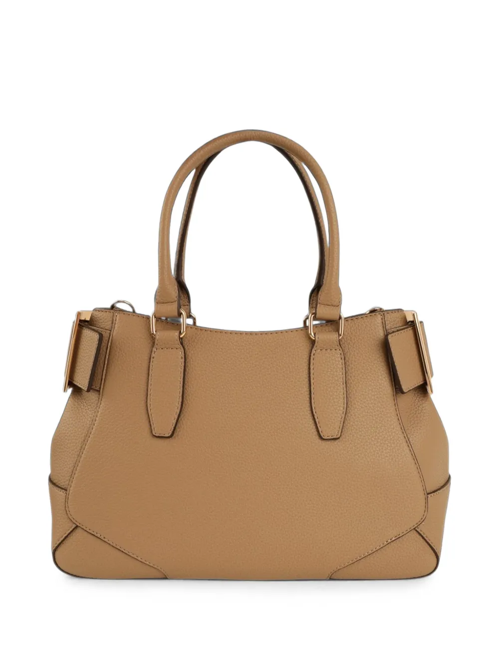Love Moschino Shopper met textuur en gespdetail Beige