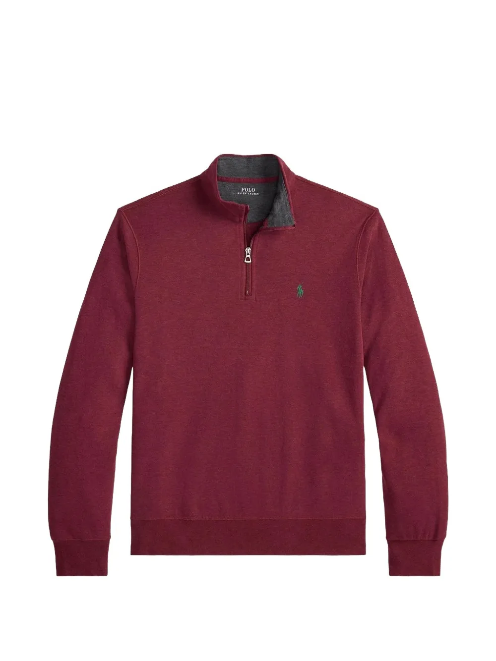 Polo Ralph Lauren Dubbelgebreid jersey poloshirt Rood