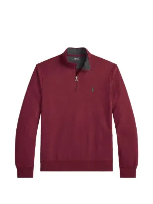 Polo Ralph Lauren Suéter Estate-Rib Com Zíper | Marrom | FARFETCH BR