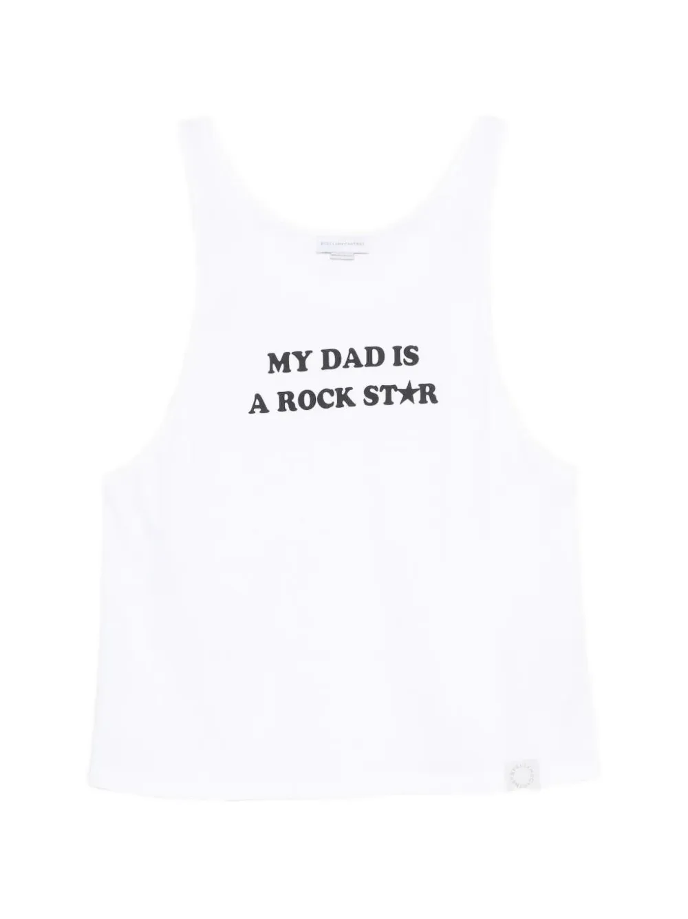 Stella McCartney slogan-print tank top