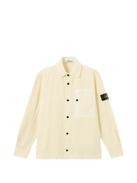 Stone Island 1200016 organic cotton corduroy 800 overshirt