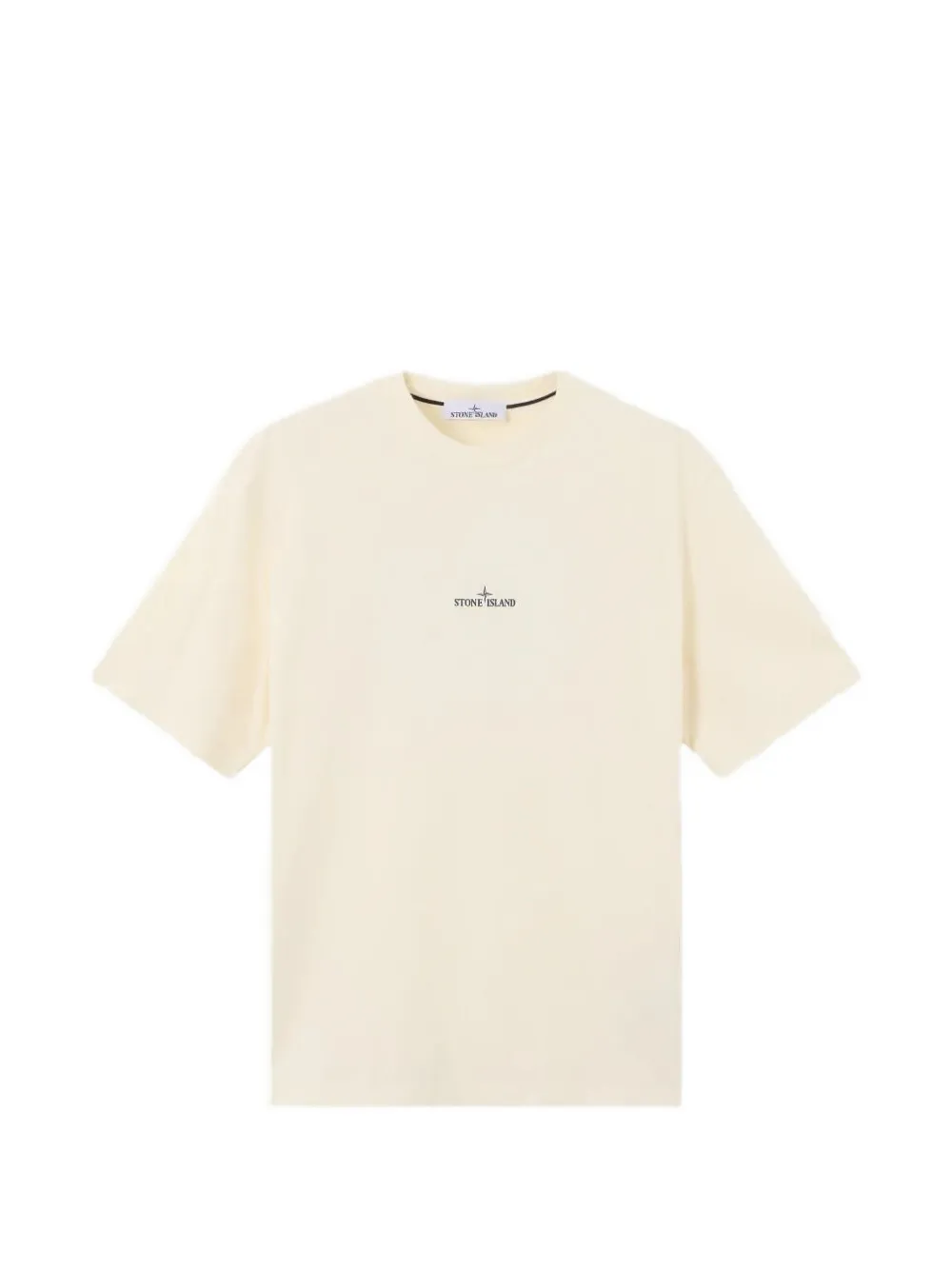 Stone Island 2100001 biologisch katoenen jersey T-shirt Beige