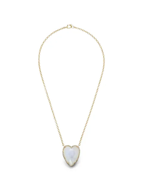 Irene Neuwirth rainbow moonstone heart necklace