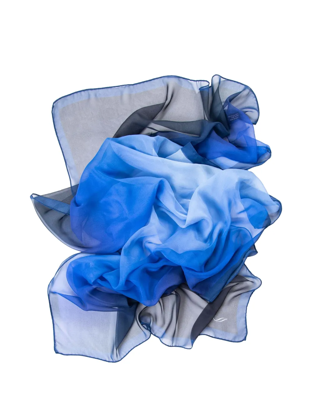 Elizabetta Sophia zijden sjaal Blauw