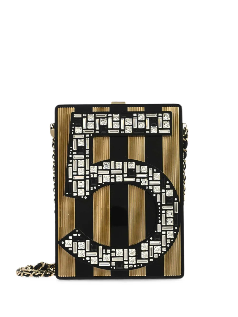 CHANEL Pre-Owned 2015 Mosaic No.5 shoulder bag - Nero