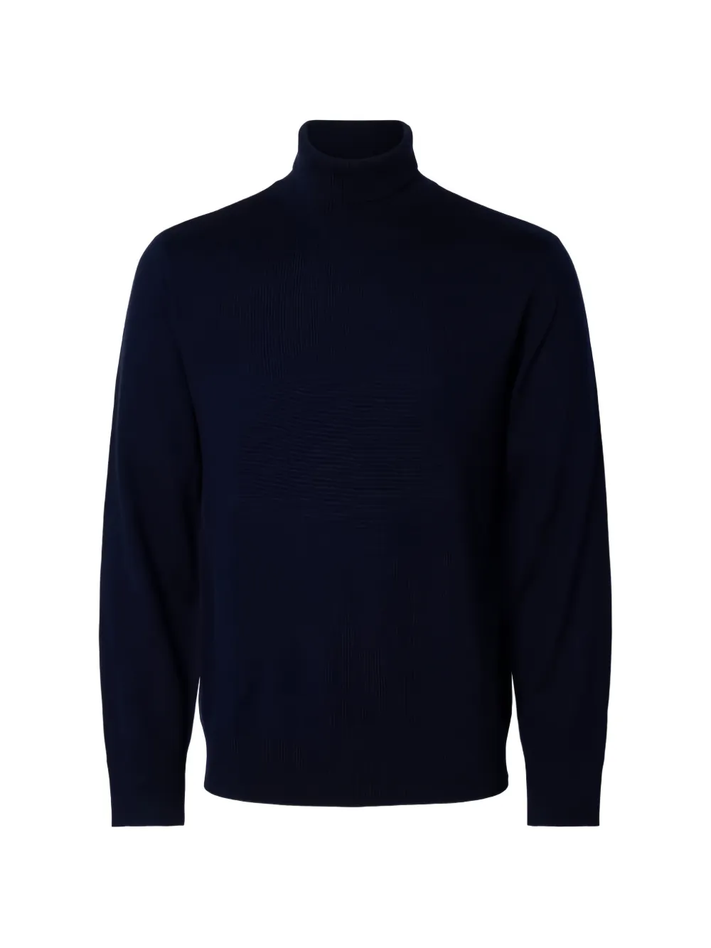 SELECTED roll-neck knitted sweater Blauw