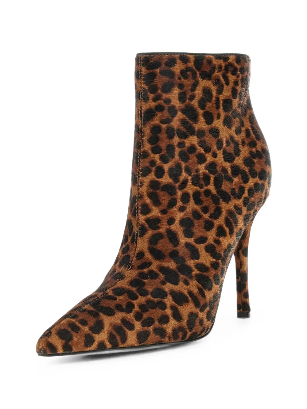 GUESS USA leopard-print ankle boots - Marron