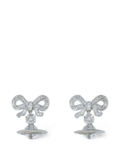Vivienne Westwood aretes Octavie Orb con moño
