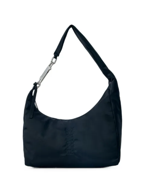 Rick Owens small Gemini satin-finish curved shoulder bag