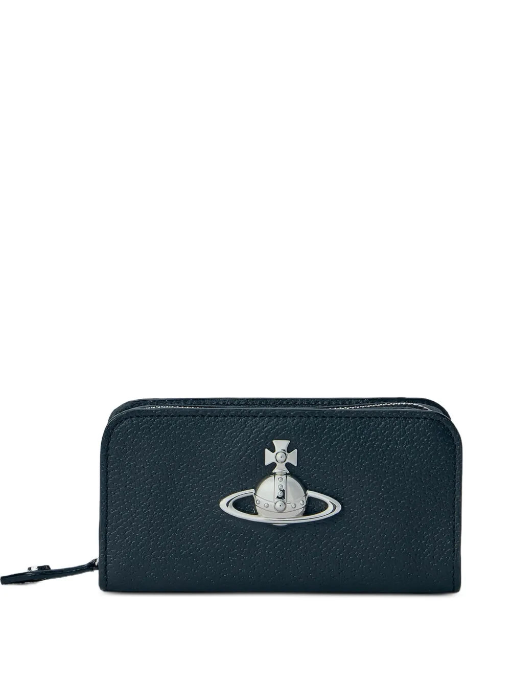 Vivienne Westwood Orb zip-around wallet - Schwarz